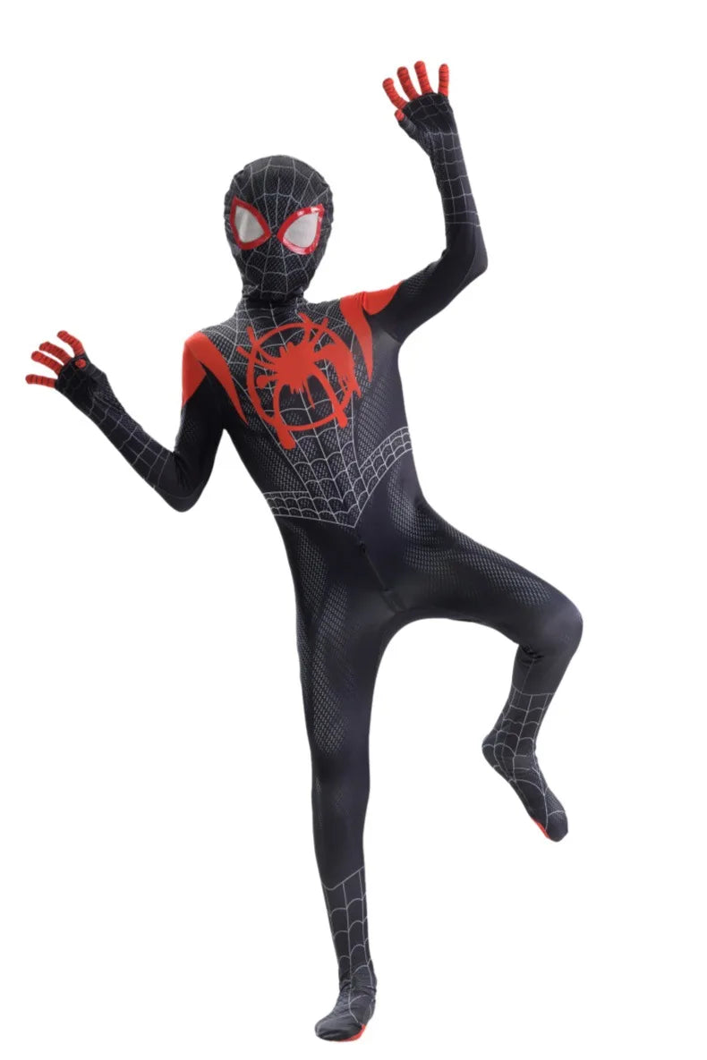 Miles Morales-Inspired Zentai Costume for Cosplay