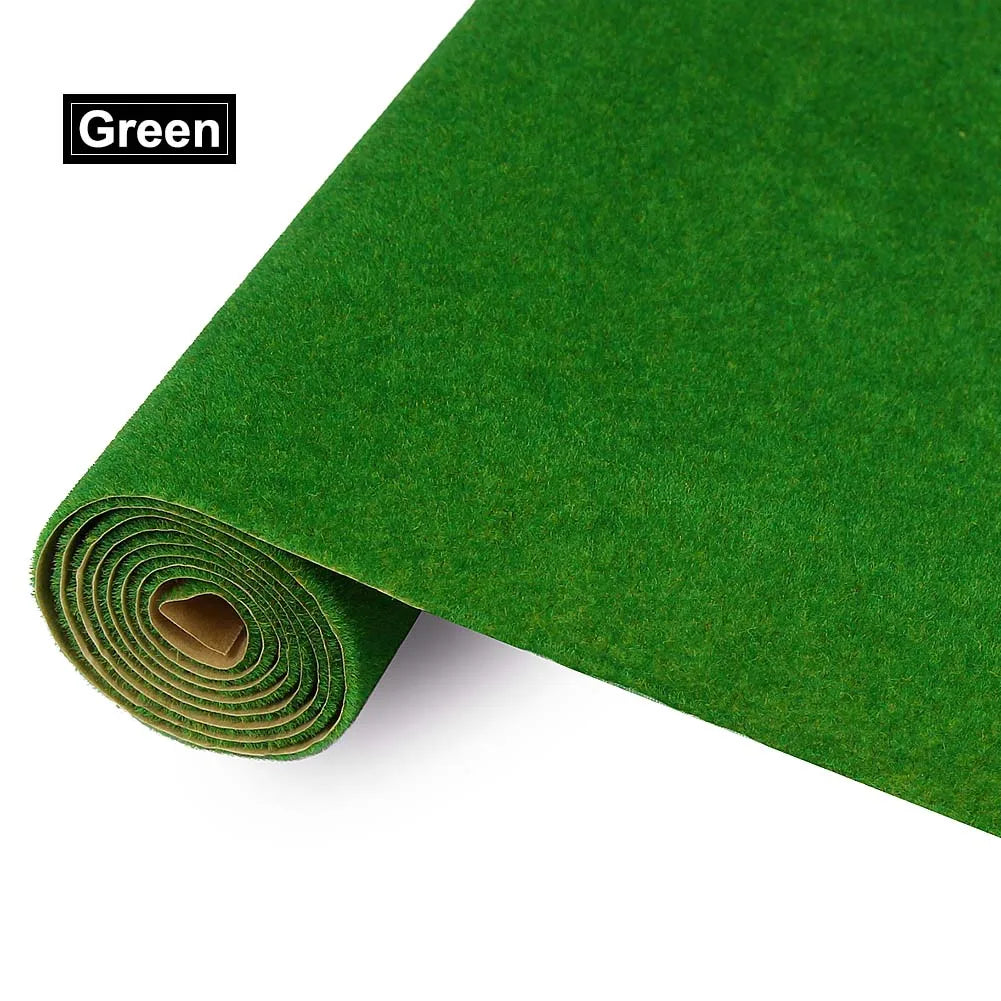 Evemodel-alfombrilla de césped para paisaje, modelo de simulación de varios tamaños, césped Artificial, modelo de tren, diseño de paisaje, Diorama