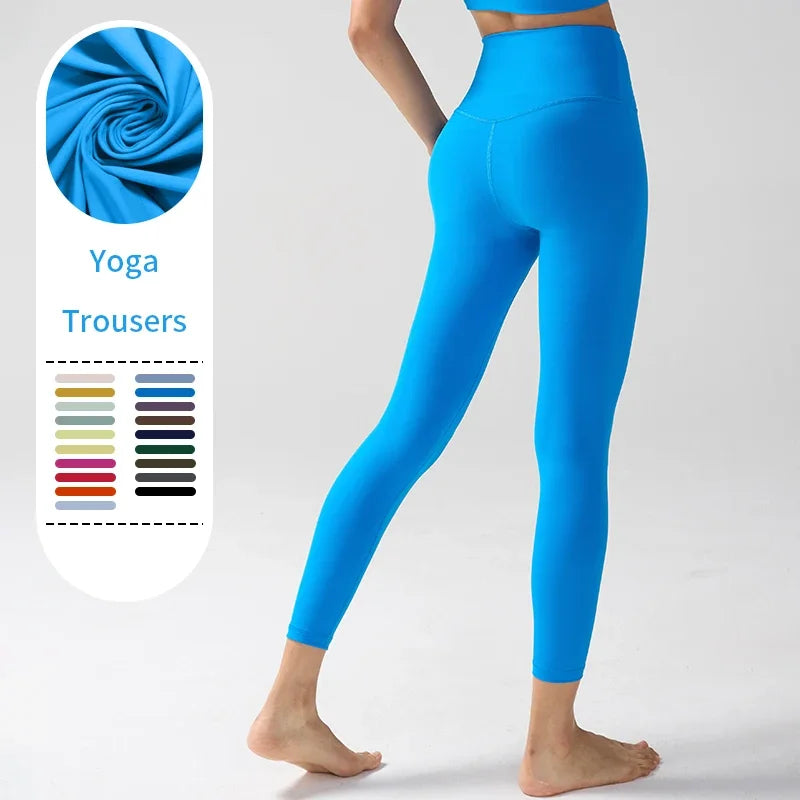 High Waist Naked Feeling Leggings Women Fitness Running Yoga Leggings Pants Energy Gym Tight Leggings Casual Workout Leggings