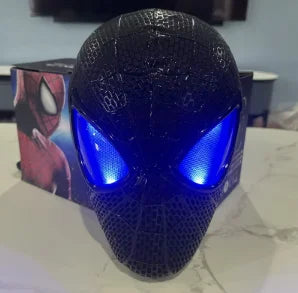 Spider-Man-Inspired Moving-Eye Cosplay Mask