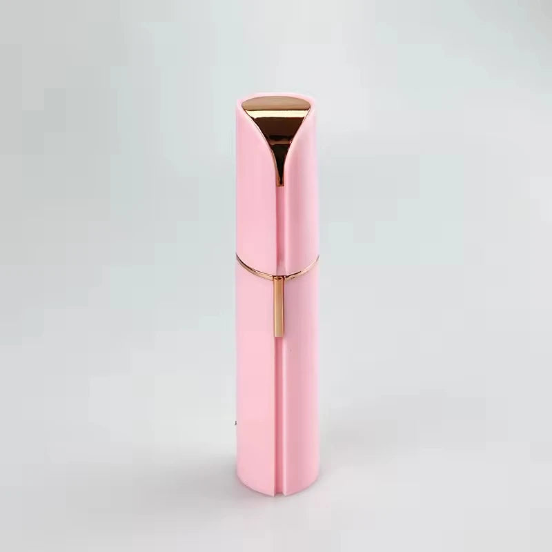 Depiladora facial para mujeres - como se ve en la televisión Afeitadora facial indolora - Dispositivo eléctrico de depilación para rostro, labios, melocotón, pelusa