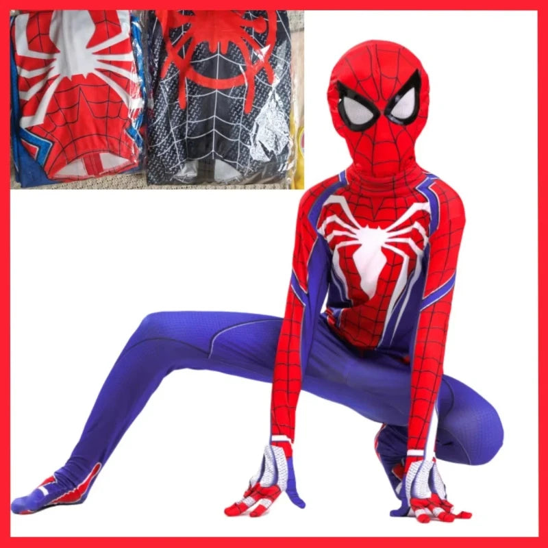 Miles Morales-Inspired Halloween Cosplay Suit