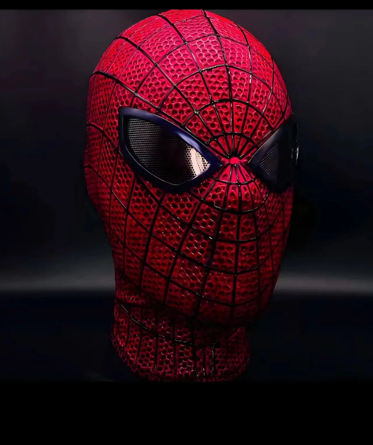 Spider-Man Cosplay Mask with Magnetic Back Cover