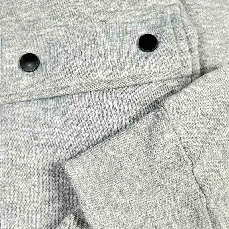 Conjunto de sudadera con capucha para hombre, conjunto de dos piezas de top cómodo y a la moda y pantalones deportivos casuales.
