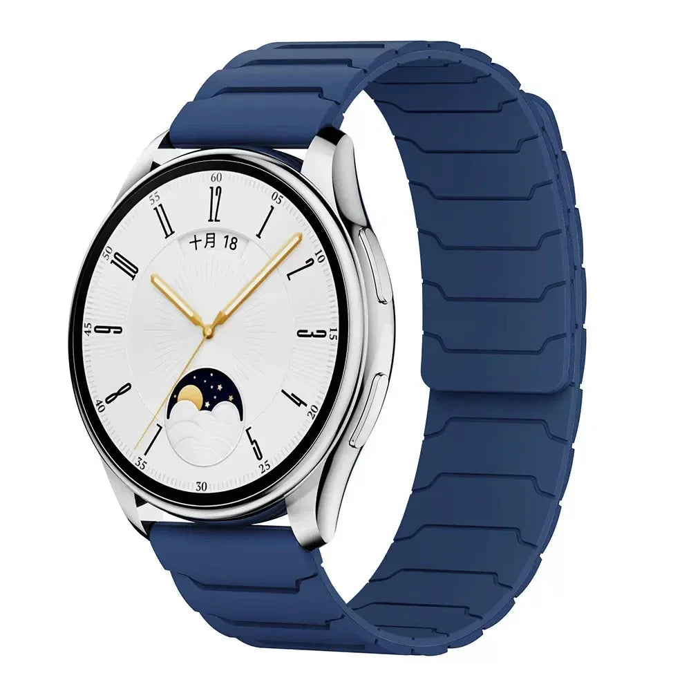 Correa deportiva de silicona magnética de 22mm para reloj inteligente Realme 5, pulsera para reloj Realme S2/Realme S 2 2Pro 3 3 Pro