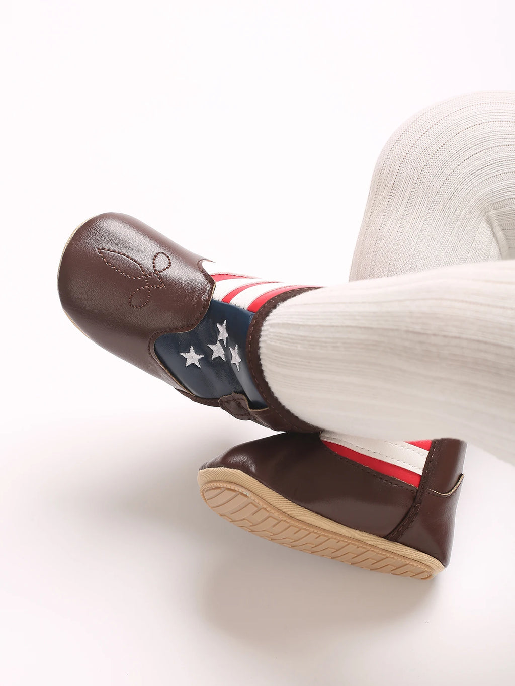 Baby Cowboy Boots - Western Style | Soft soled First Walking Shoes for Newborns and Preschoolers