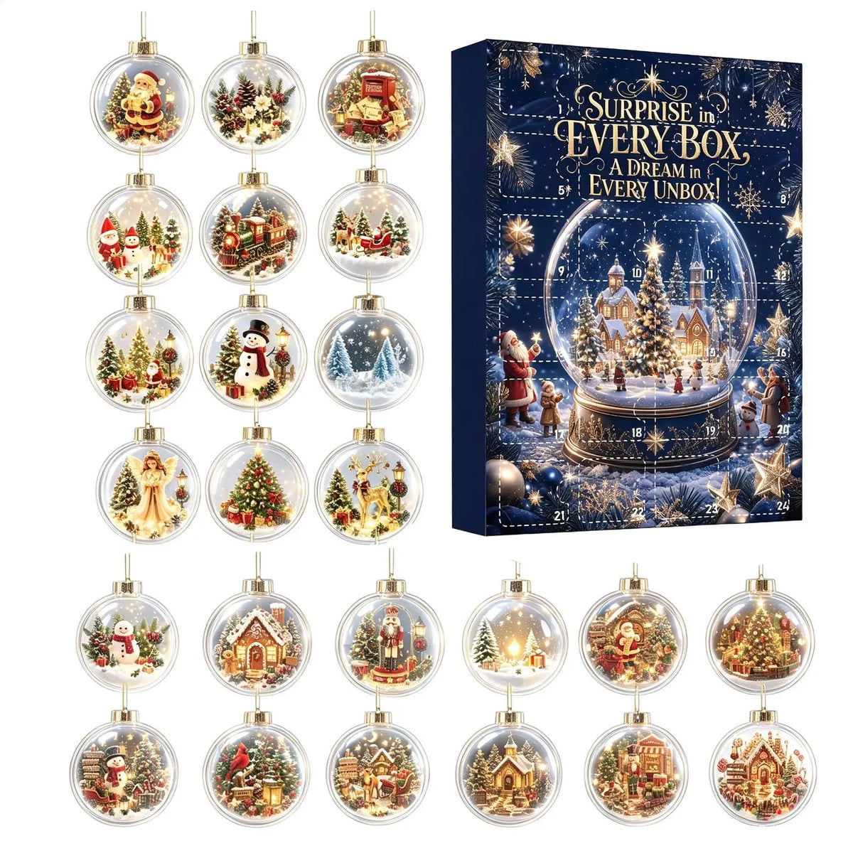 Calendario de Adviento Cuenta Regresiva