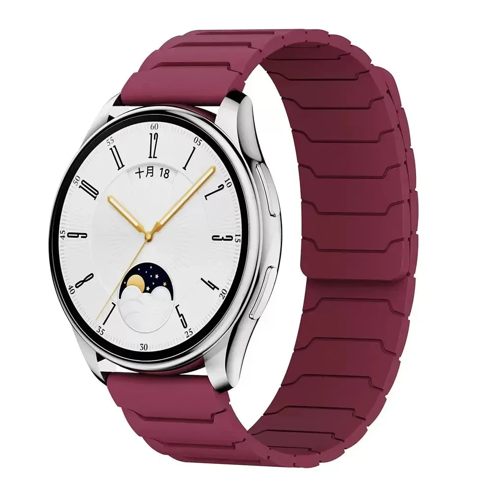 Correa deportiva de silicona magnética de 22mm para reloj inteligente Realme 5, pulsera para reloj Realme S2/Realme S 2 2Pro 3 3 Pro