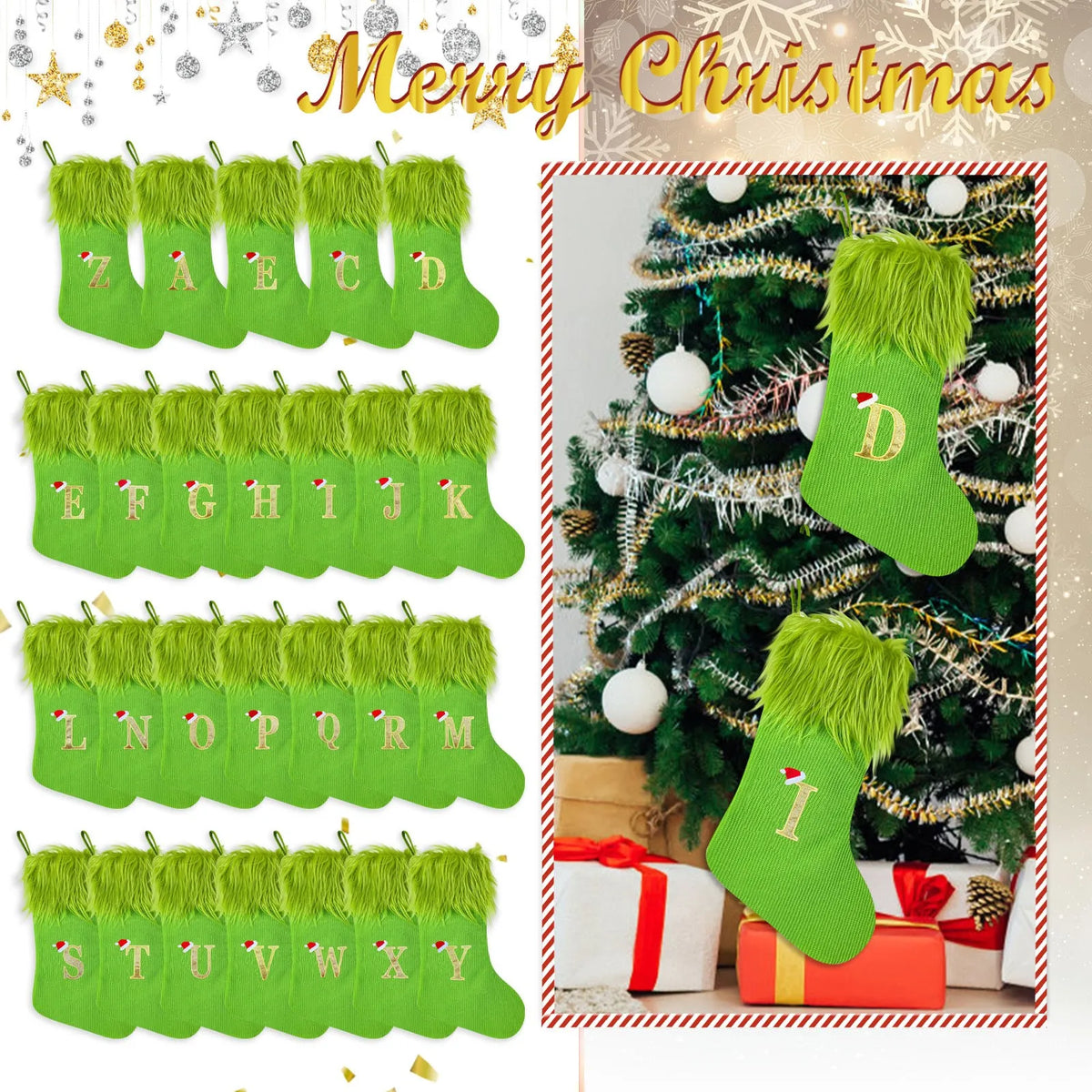 Medias Navideñas Decorativas