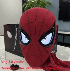 Spider-Man-Inspired Moving-Eye Cosplay Mask