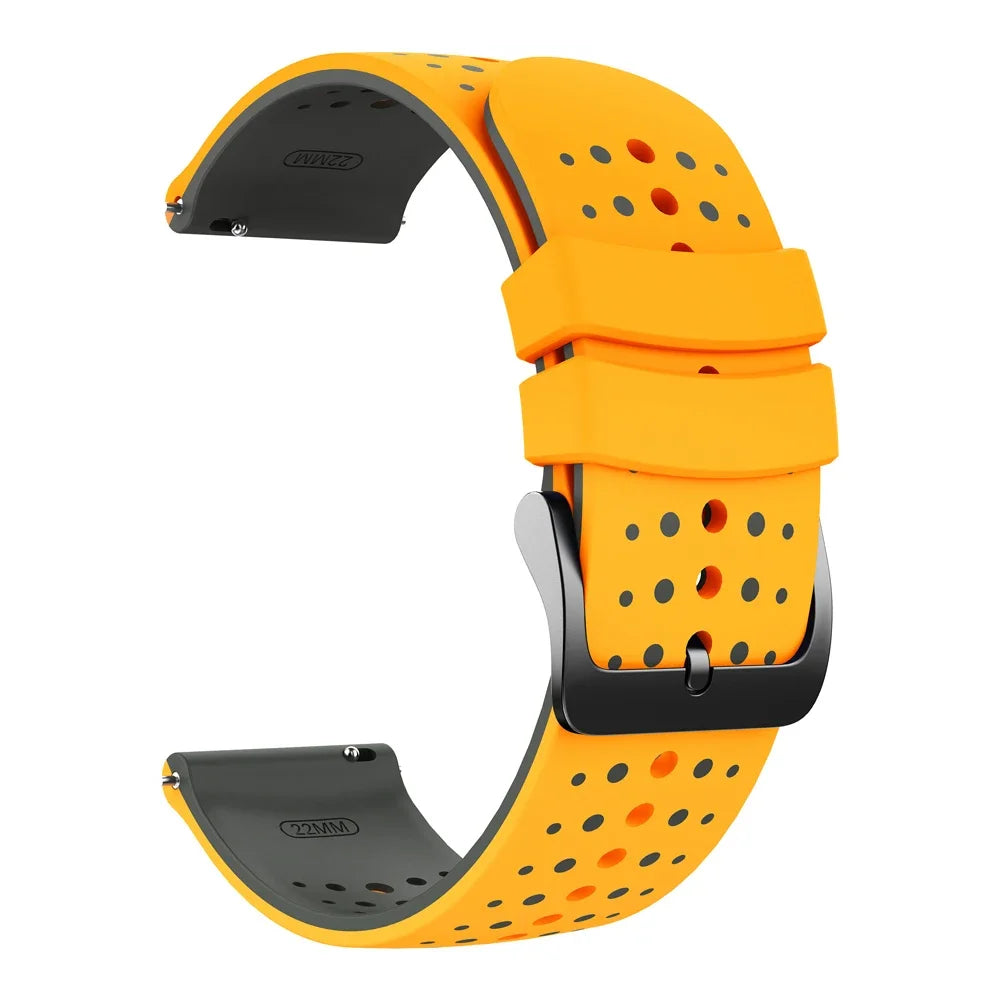 Correa deportiva de silicona de 22mm para OnePlus Watch 3 2 2R, pulsera suave de 46mm para OPPO Watch X X2 4 Pro/Mi Watch 2 Pro S4 S3 S1