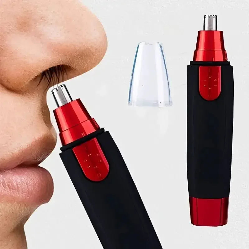 Recortador de pelo eléctrico indoloro para nariz y oreja, cuchilla lavable portátil, removedor de vello para cejas y cara, herramienta ligera de cuidado Personal para el hogar