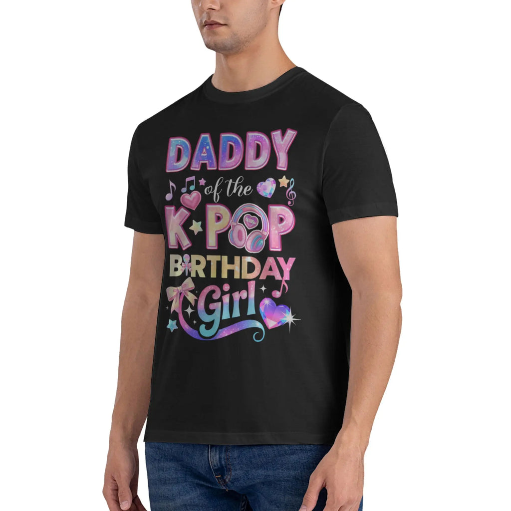 Camiseta 100% de algodón con gráfico divertido de KPop para chicas, camisetas de regalo de cumpleaños KPop, camisetas para hombres, 1 pieza