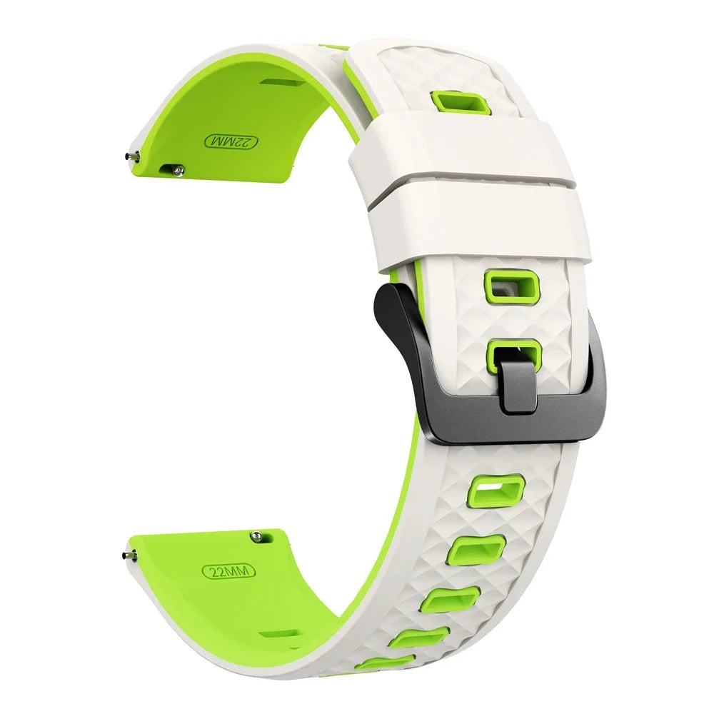 Correa deportiva de silicona de 22mm para OnePlus Watch 3 2 2R, pulsera suave de 46mm para OPPO Watch X X2 4 Pro/Mi Watch 2 Pro S4 S3 S1