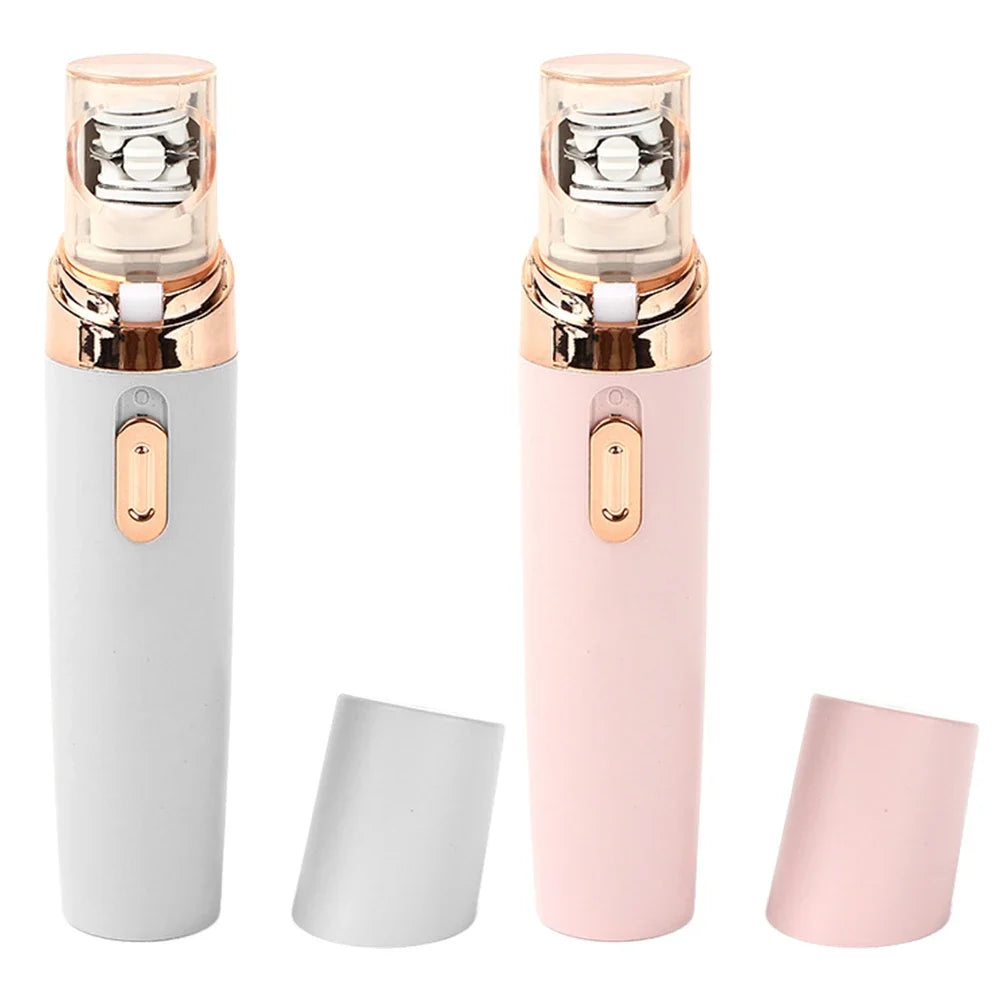 Depiladora Facial eléctrica para mujer, depiladora recargable, depiladora de vello Facial indolora para cara, axila, pierna trasera