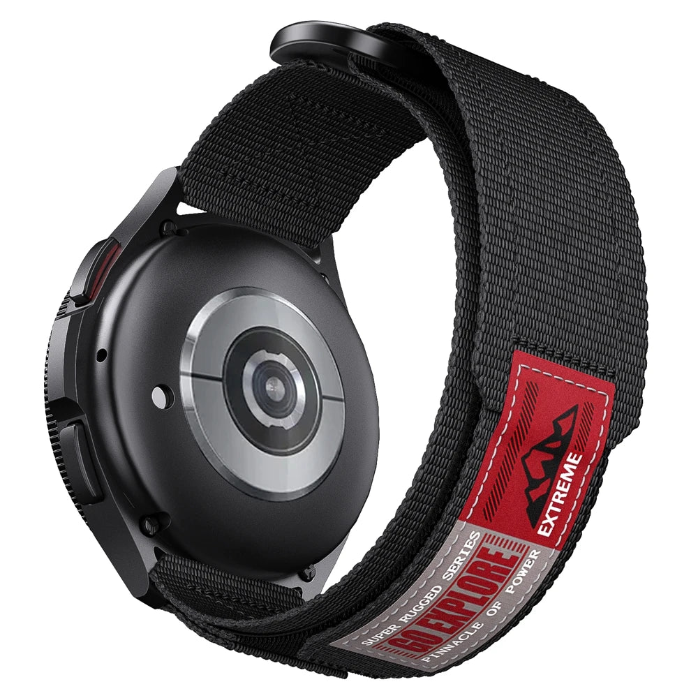Correa deportiva de nailon de fácil ajuste de 22mm para Huawei Watch GT6 Pro, GT6 GT5 GT4 GT3, pulsera de reloj definitiva de 46mm