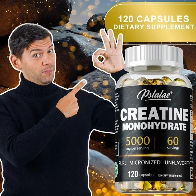 Monohidrato de creatina: apoya la salud muscular, promover la recuperación del entrenamiento, desarrollar los músculos, alivia la fatiga, mejora el rendimiento