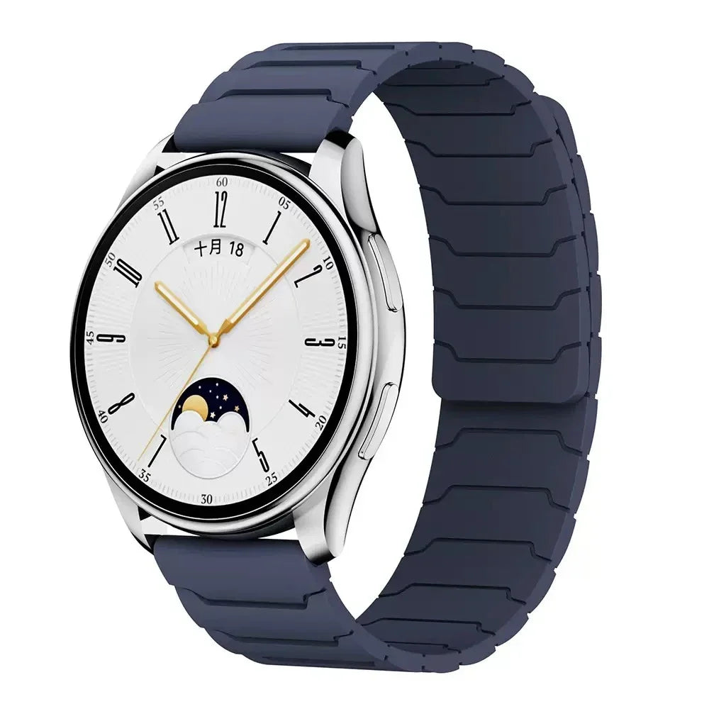 Correa deportiva de silicona magnética de 22mm para reloj inteligente Realme 5, pulsera para reloj Realme S2/Realme S 2 2Pro 3 3 Pro