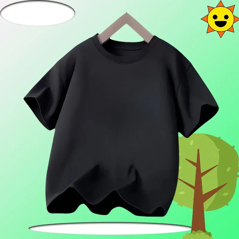 2026 Children's K-pop Demon Hunters T-shirt, a clothing item featuring anime cartoon patterns, a girls' casual top, gift options