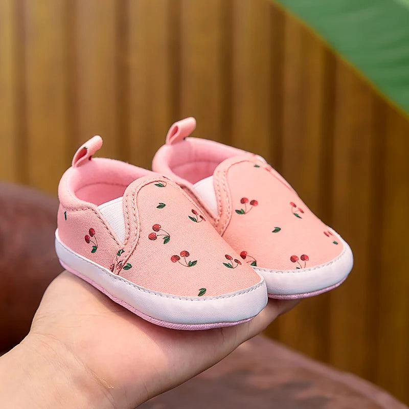 Zapatos sin Cordones con Frutas Bebé