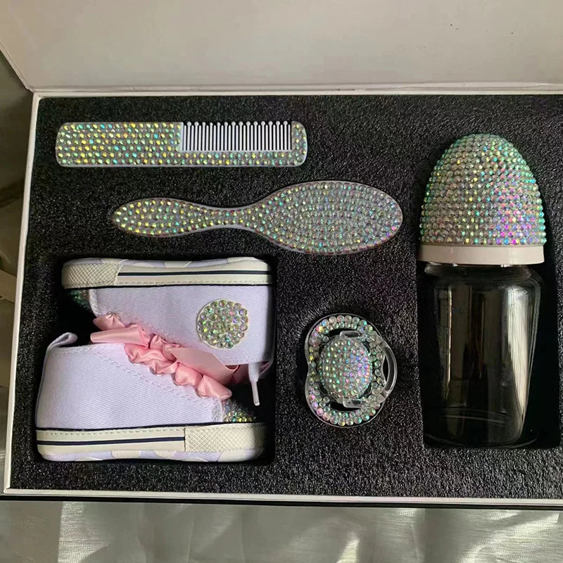 Set de Zapatos para Bebé con Caja de Regalo