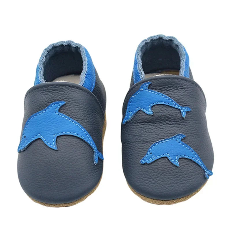 Baby Shoes Soft Cow Leather Bebe Newborn Booties for Babies Boys Girls Infant Toddler Moccasins Slippers First Walkers