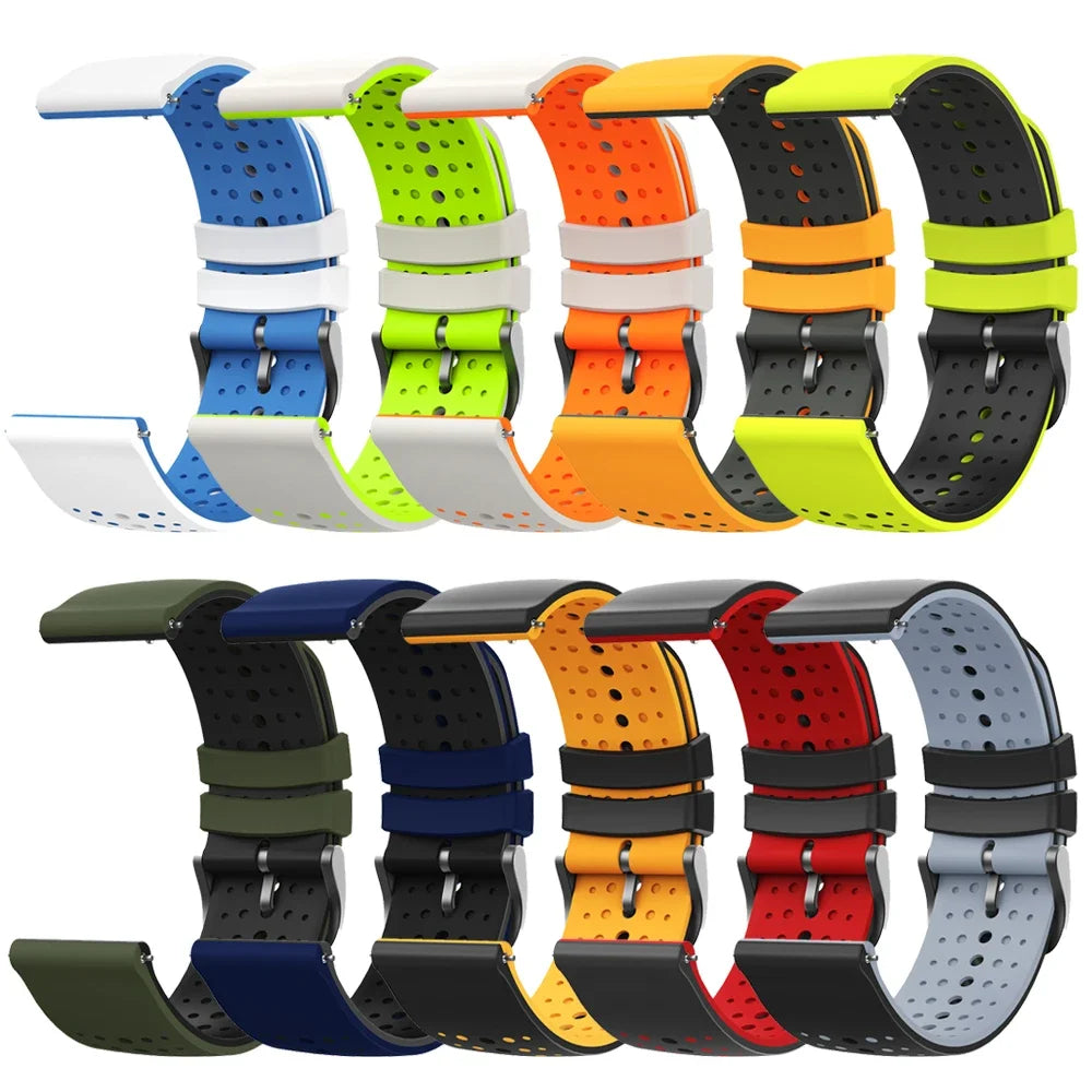 Correa deportiva de silicona de 22mm para OnePlus Watch 3 2 2R, pulsera suave de 46mm para OPPO Watch X X2 4 Pro/Mi Watch 2 Pro S4 S3 S1