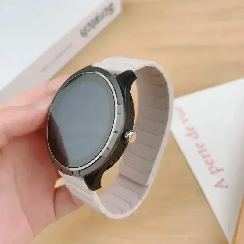 Correa deportiva de silicona magnética de 22mm para reloj inteligente Realme 5, pulsera para reloj Realme S2/Realme S 2 2Pro 3 3 Pro