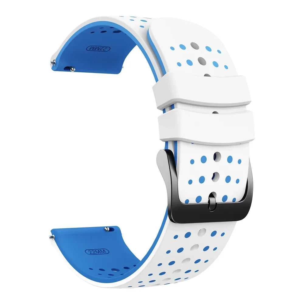 Correa deportiva de silicona de 22mm para OnePlus Watch 3 2 2R, pulsera suave de 46mm para OPPO Watch X X2 4 Pro/Mi Watch 2 Pro S4 S3 S1