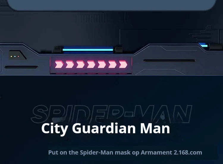 Spider-Man-Inspired Moving-Eye Cosplay Mask