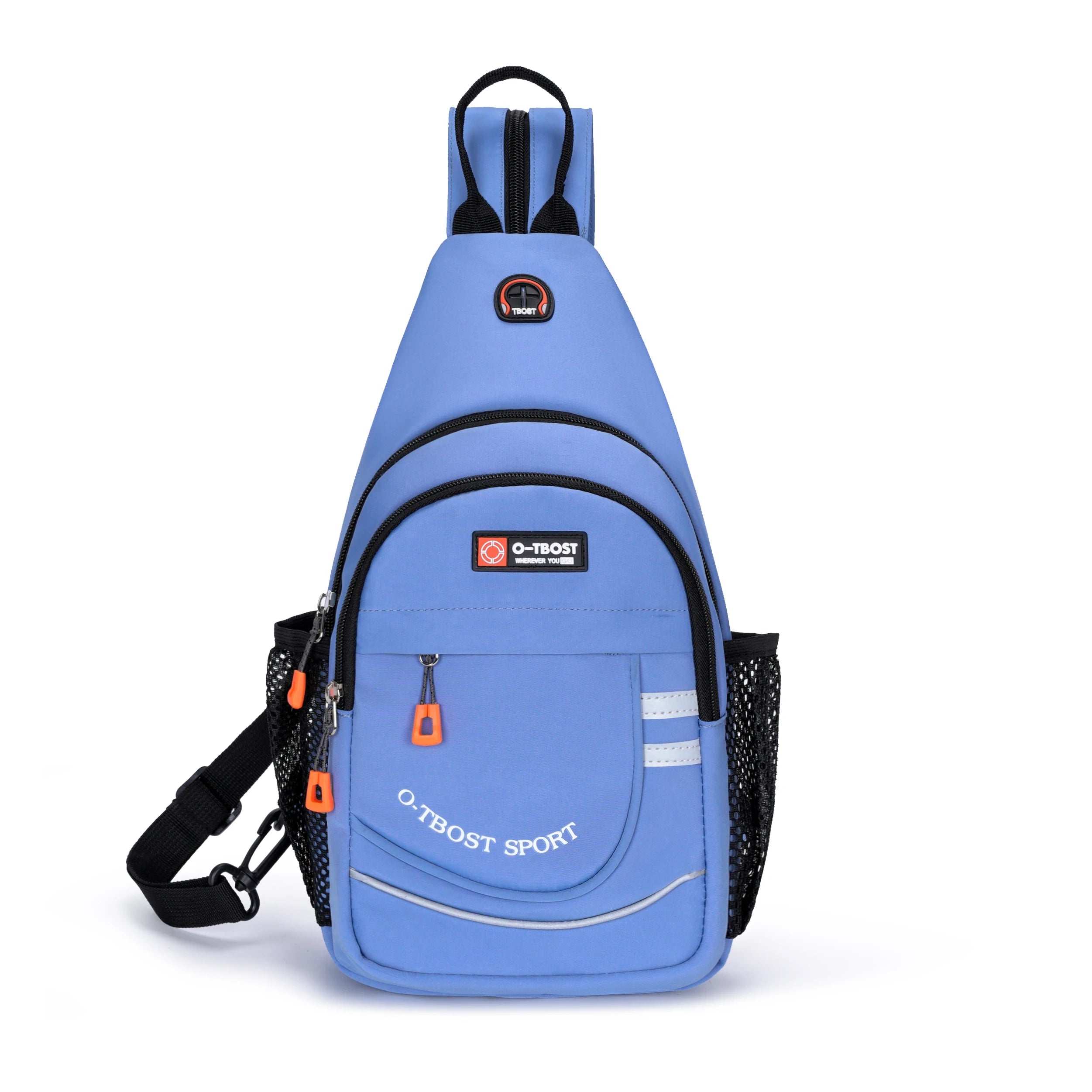 Tourist leisure chest bag, multifunctional large capacity shoulder bag, outdoor trendy crossbody bag