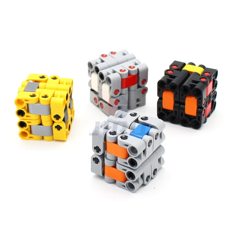 Creative Infinity Magie Cube Building Blocks MOC Puzzle Decompression Bricks Adults Anxiety Stress Relief Toys Children Gifts
