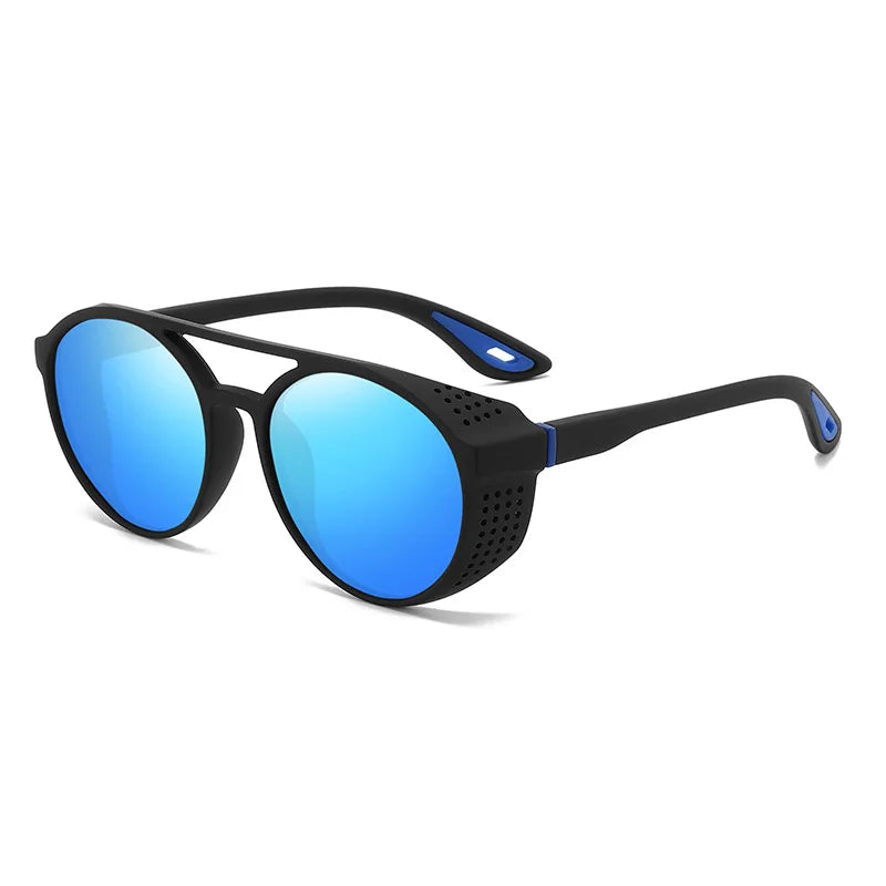 Gafas de Sol Polarizadas para Hombre y Mujer con Protección Lateral UV400, Lentes Espejadas, Gafas Deportivas para Ciclismo al Aire Libre