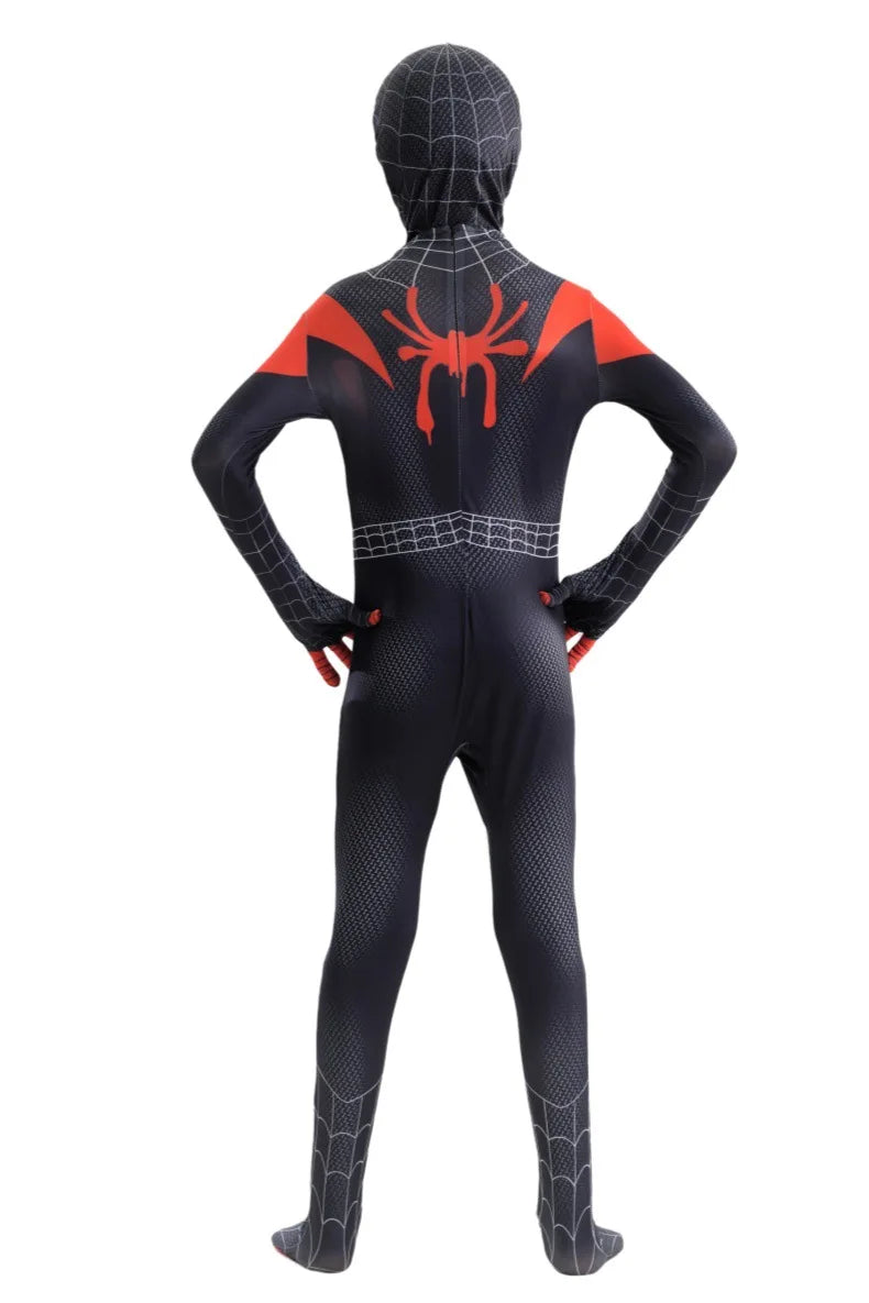 Miles Morales-Inspired Halloween Cosplay Suit