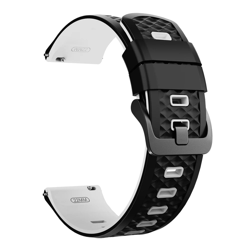 Correa deportiva de silicona de 22mm para OnePlus Watch 3 2 2R, pulsera suave de 46mm para OPPO Watch X X2 4 Pro/Mi Watch 2 Pro S4 S3 S1