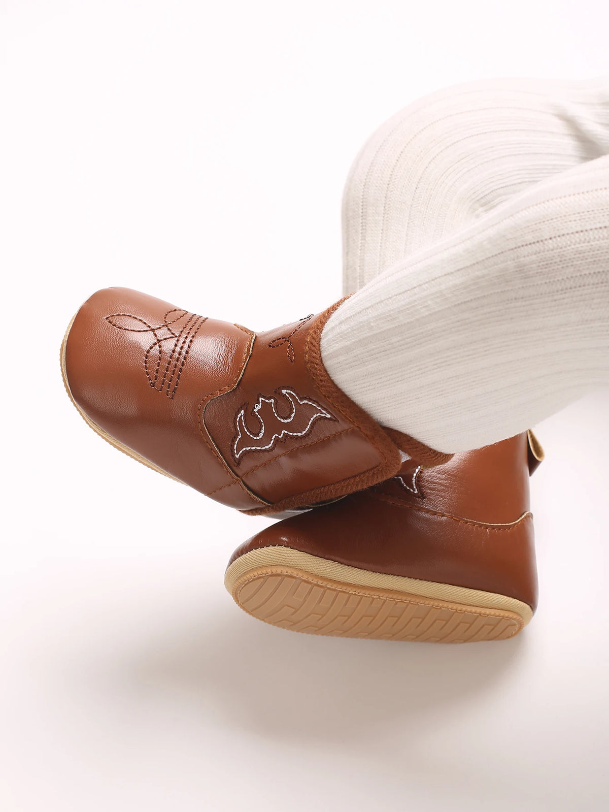 Baby Cowboy Boots - Western Style | Soft soled First Walking Shoes for Newborns and Preschoolers