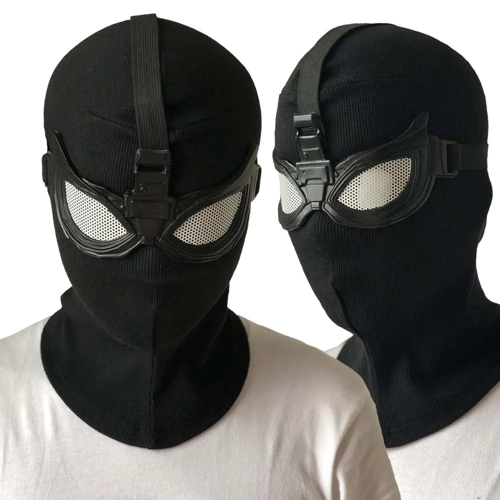 Black Stealth-Style Spider Hero Cosplay Mask