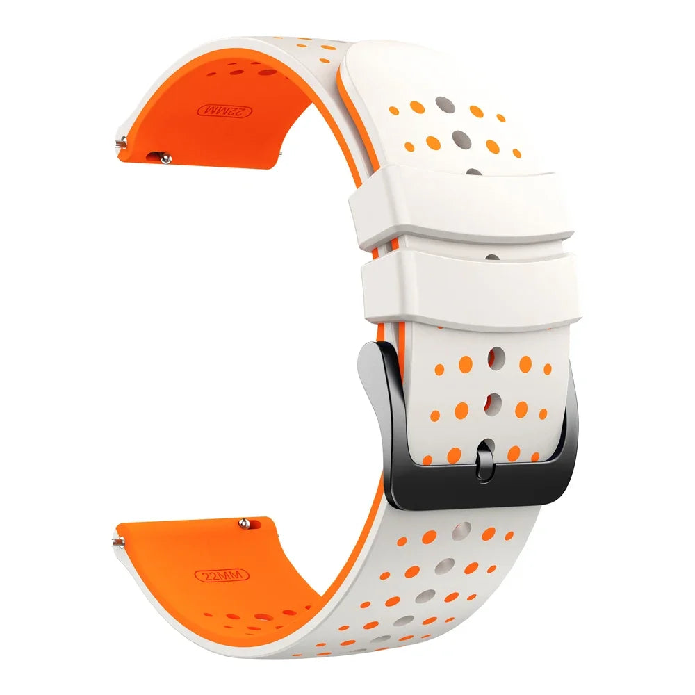 Correa deportiva de silicona de 22mm para OnePlus Watch 3 2 2R, pulsera suave de 46mm para OPPO Watch X X2 4 Pro/Mi Watch 2 Pro S4 S3 S1