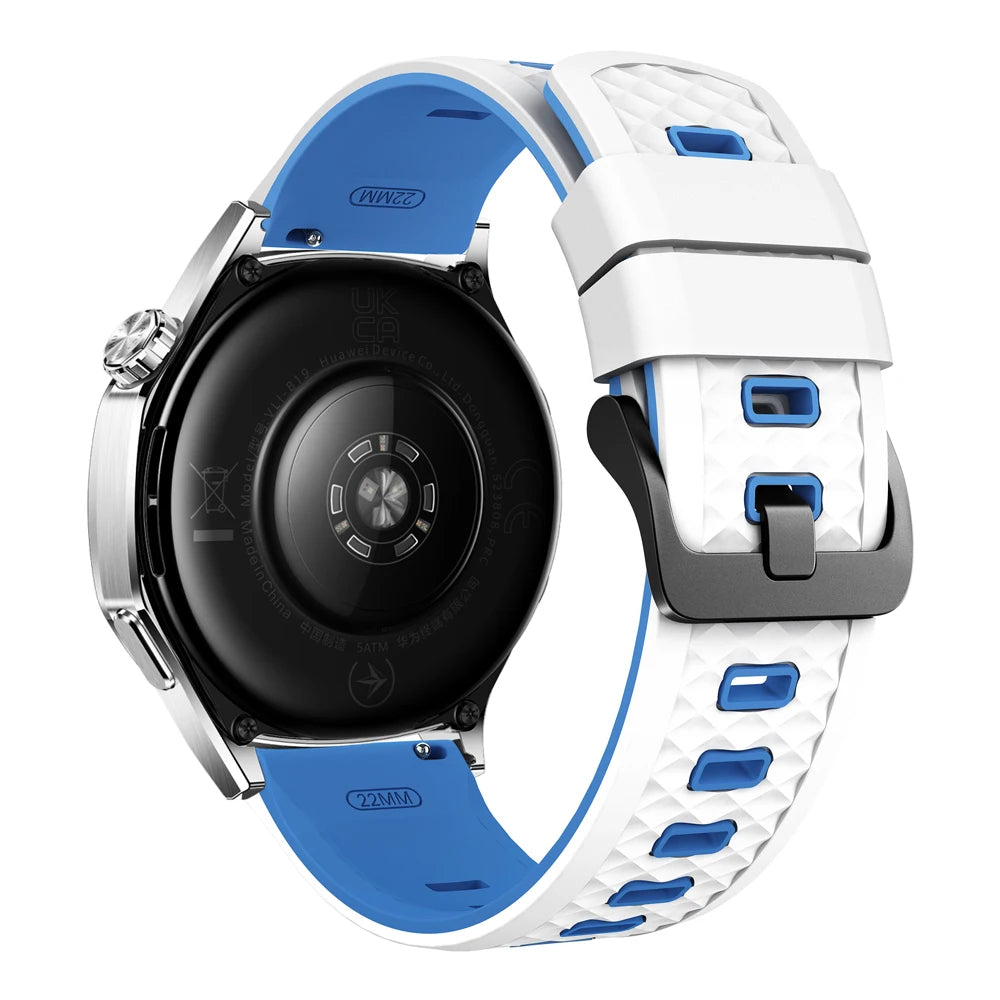 Correa deportiva de silicona de 22mm para OnePlus Watch 3 2 2R, pulsera suave de 46mm para OPPO Watch X X2 4 Pro/Mi Watch 2 Pro S4 S3 S1
