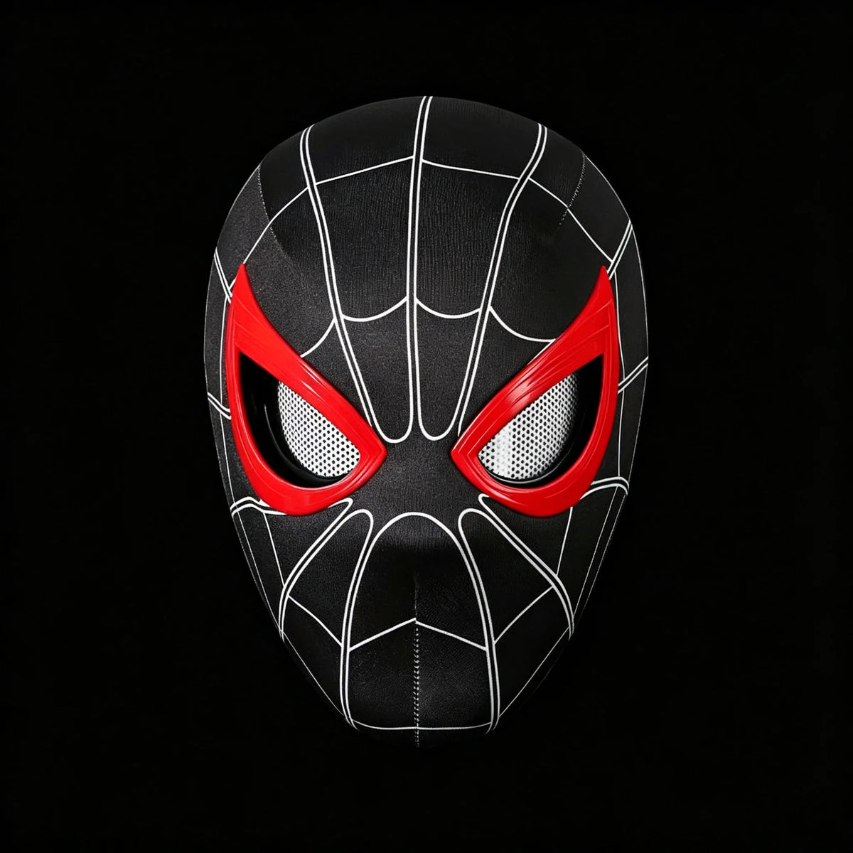 Handmade Spider-Man-Inspired Cosplay Mask